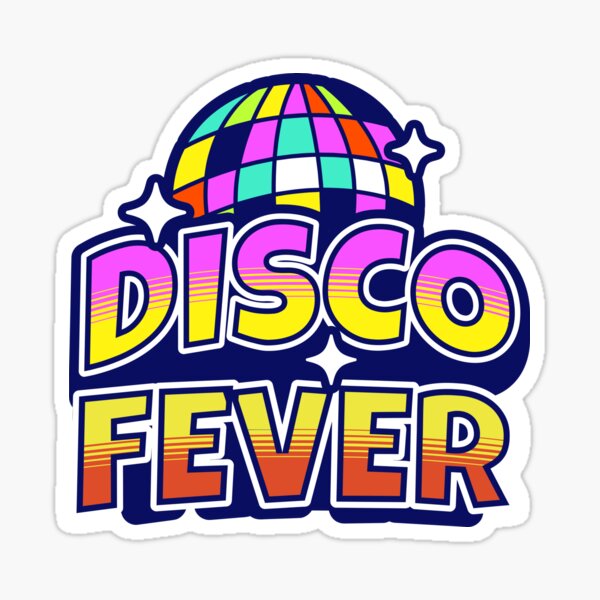 Disco Fever Neck Gator Pink Disco Ball - Disco Woman - Pin