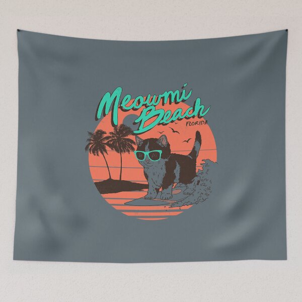 Item preview, Meowmi Beach  designed and sold by EfrenJamieson.