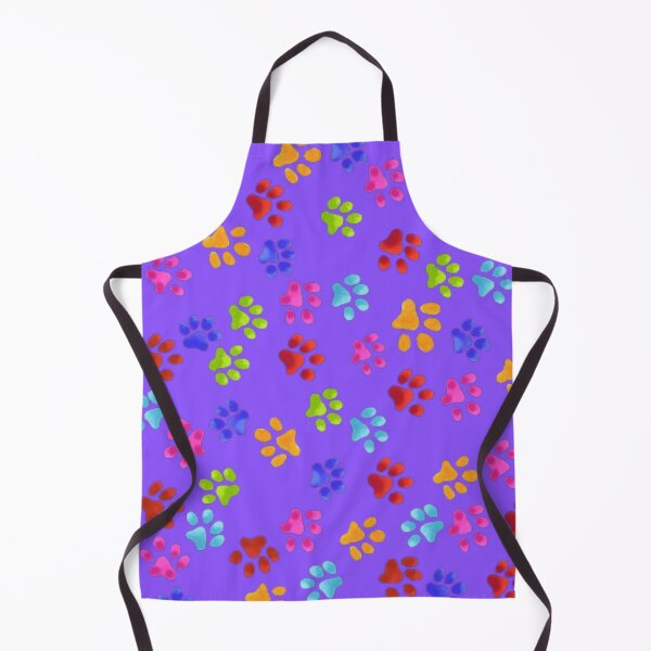 Item preview, Paw Prints Colorful Purple designed and sold by Profitrip.