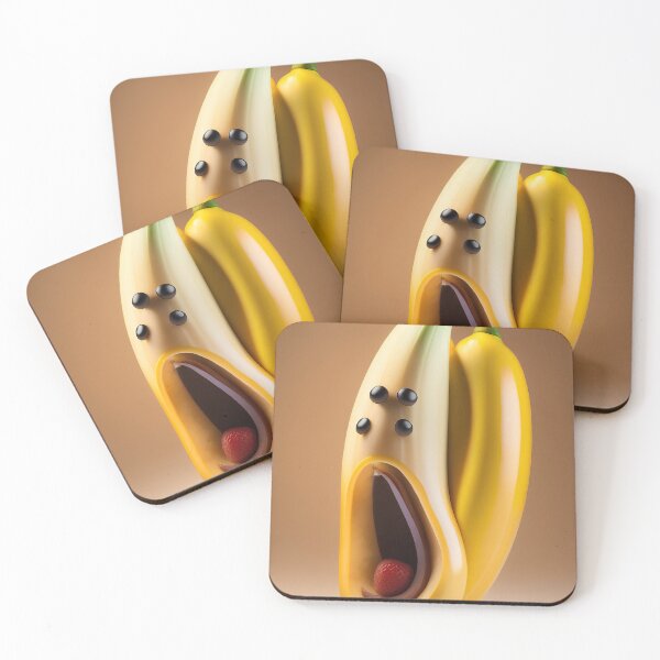 Item preview, a scary banana designed and sold by KGOLDFITNESS.