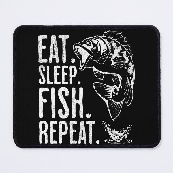 Item preview, Eat Sleep Fish Repeat designed and sold by Studio Bankai.
