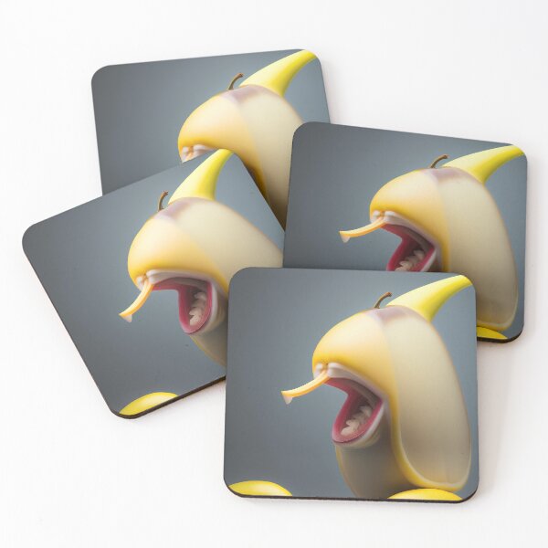 Item preview, a scary banana designed and sold by KGOLDFITNESS.