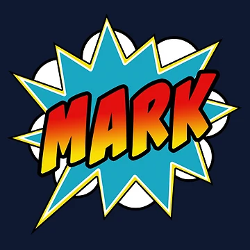 Aperçu de l'œuvre Mark Name Comic Book Superhero de Rixta82