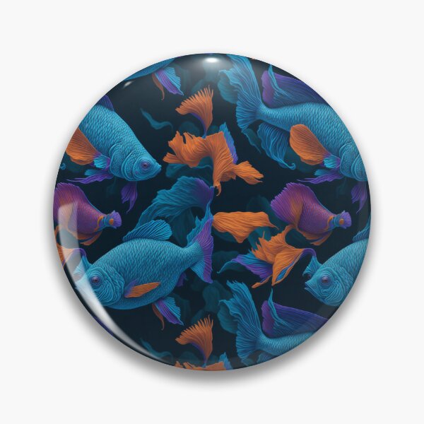 Item preview, colorful Fish Pattern designed and sold by kiyaansh16.