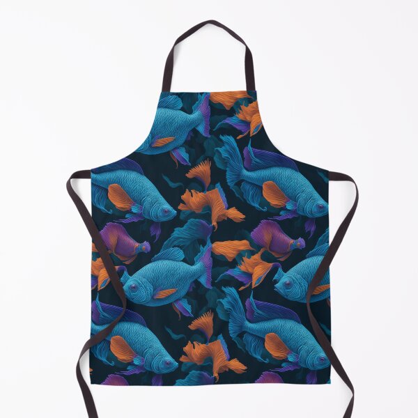 Item preview, colorful Fish Pattern designed and sold by kiyaansh16.