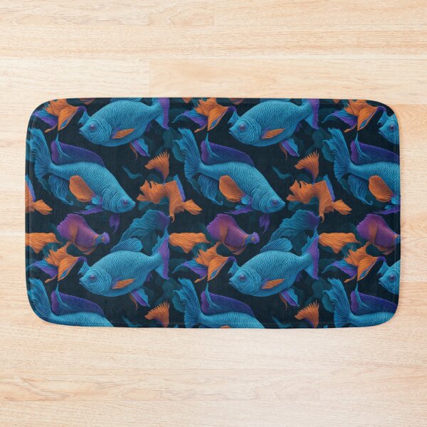 Item preview, colorful Fish Pattern designed and sold by kiyaansh16.