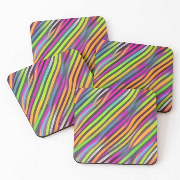 Item preview, Vibrant Neon Zebra Pattern designed and sold by LeonAndrewRazon.