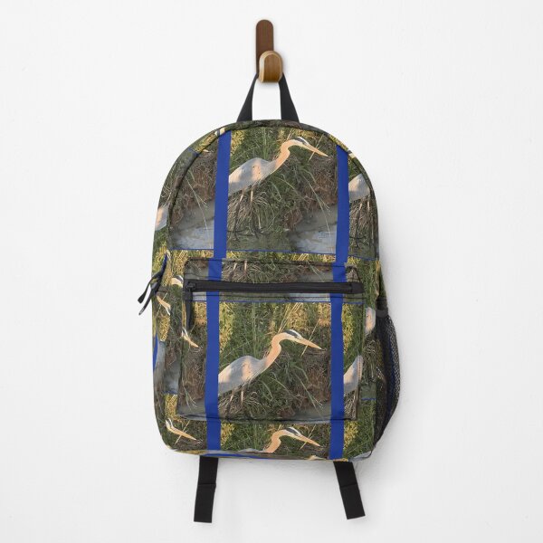 Item preview, Great Blue Heron Zipper Pouch designed and sold by vkruhveci22.