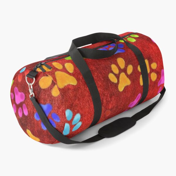 Item preview, Paws Prints Colorful Red designed and sold by Profitrip.