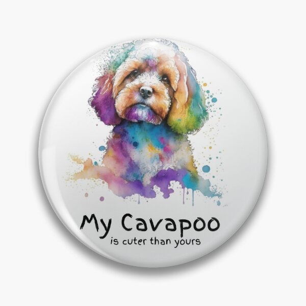 Item preview, My Cavapoo is cuter than yours Funny Shirt designed and sold by hiunlimit.