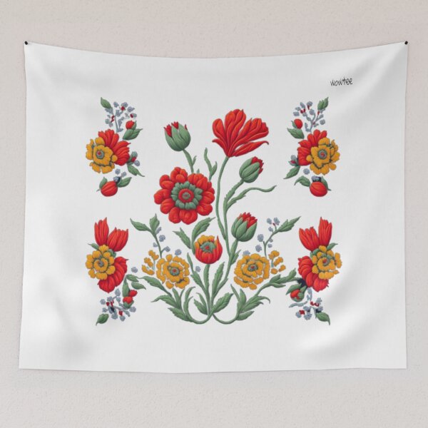 Item preview, Folk art composition #3 designed and sold by wowitsmytshirt.
