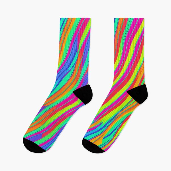 Item preview, Vibrant Neon Zebra Pattern designed and sold by LeonAndrewRazon.