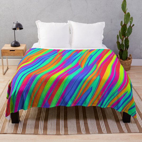 Item preview, Vibrant Neon Zebra Pattern designed and sold by LeonAndrewRazon.