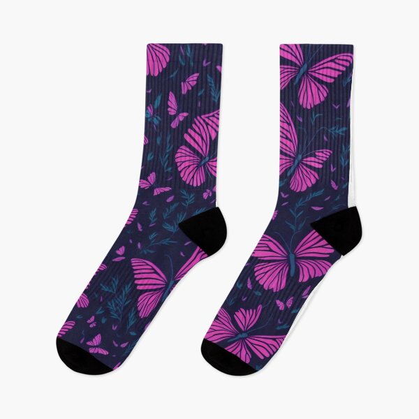 Item preview, Pink Butterflies Pattern designed and sold by kn-clothing.