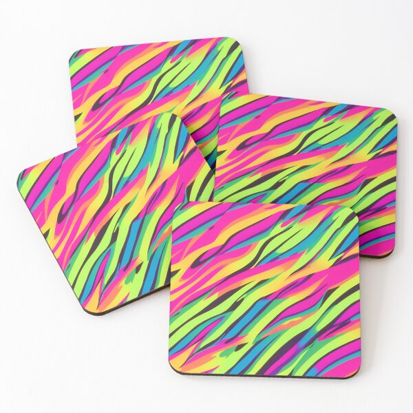 Item preview, Vibrant Neon Zebra Pattern designed and sold by LeonAndrewRazon.