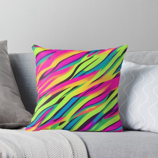 Item preview, Vibrant Neon Zebra Pattern designed and sold by LeonAndrewRazon.