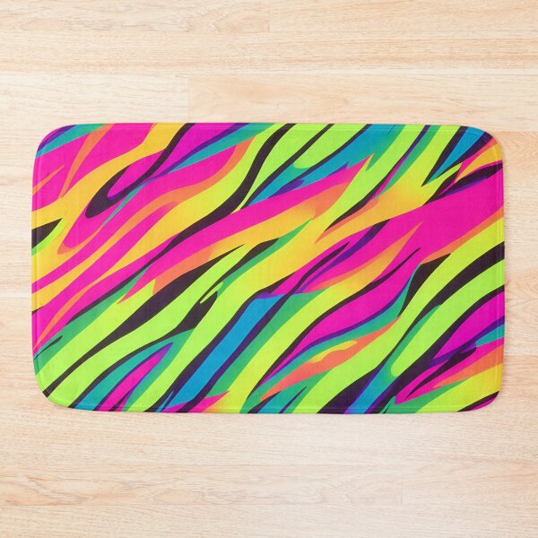 Item preview, Vibrant Neon Zebra Pattern designed and sold by LeonAndrewRazon.