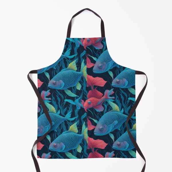 Item preview, colorful Fish Pattern designed and sold by kiyaansh16.