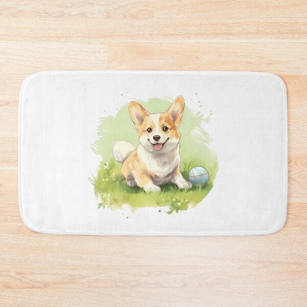 Item preview, Corgie Puppy-Watercolor designed and sold by Jdelgado813.