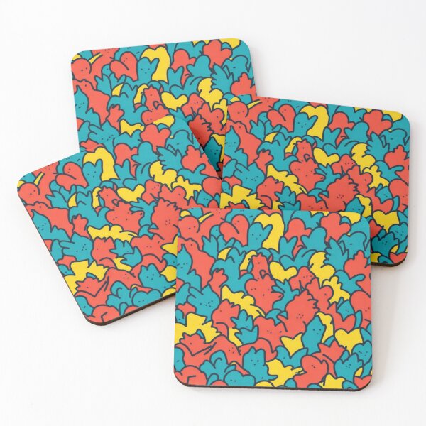 Item preview, Cute Animated Characters Pattern designed and sold by kn-clothing.