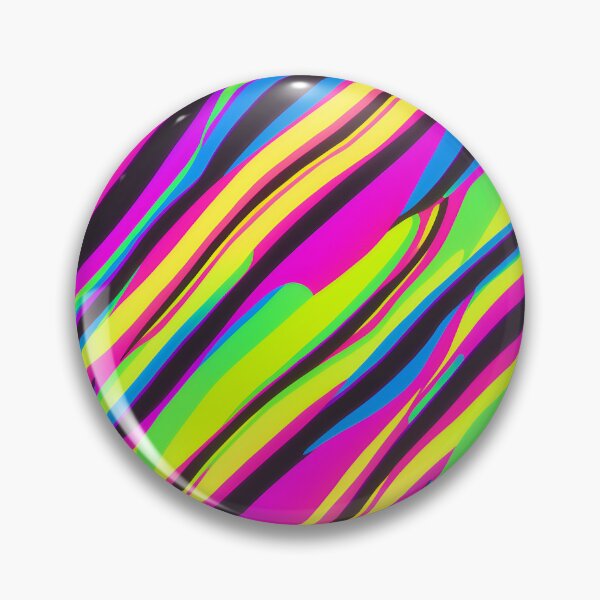 Item preview, Vibrant Neon Zebra Pattern designed and sold by LeonAndrewRazon.