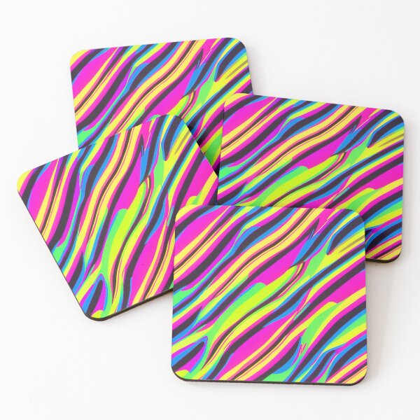 Item preview, Vibrant Neon Zebra Pattern designed and sold by LeonAndrewRazon.