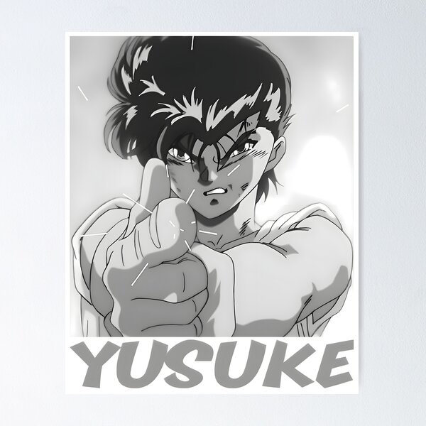 YU YU HAKUSHO Poster Yusuke's group (52x38cm)