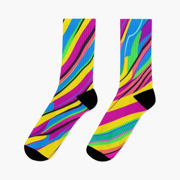 Item preview, Vibrant Neon Zebra Pattern designed and sold by LeonAndrewRazon.