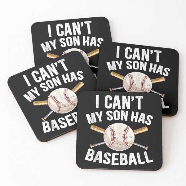 Item preview, I Can't My Son Has Baseball Player And Fans Boys Men   designed and sold by BriceOrtega.