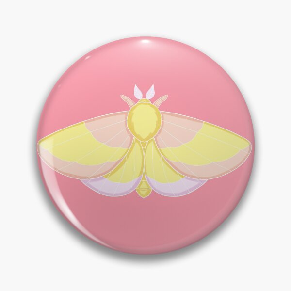 Item preview, Rosy Maple Moth - Subtle Pangender designed and sold by AryNecho.