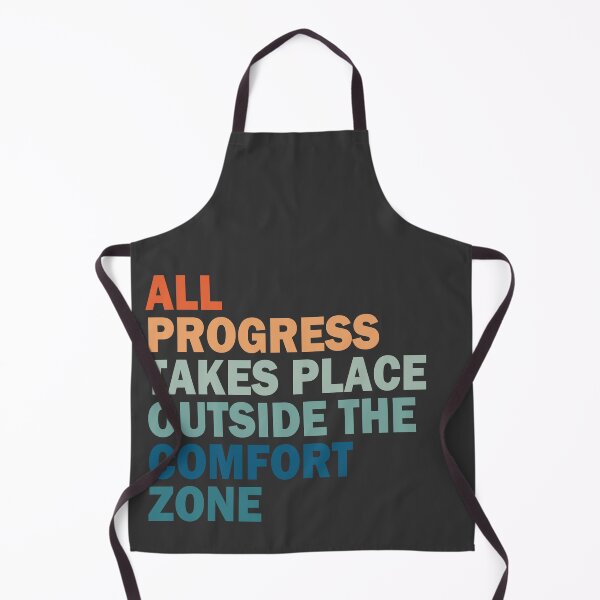Item preview, all progress takes place outside the comfort zone - Self improvement  designed and sold by Sara-Design2.