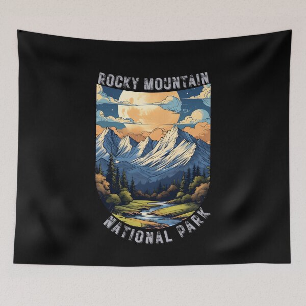 Item preview, Rocky Mountain National Park Colorado designed and sold by Doctrine-Design.
