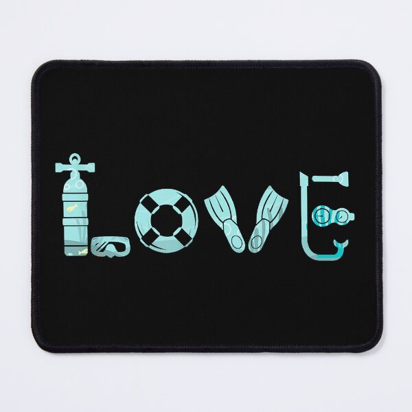 Item preview, I Love Scuba Diving Ocean Freediving Sea Apnea Dive Design designed and sold by BriceOrtega.