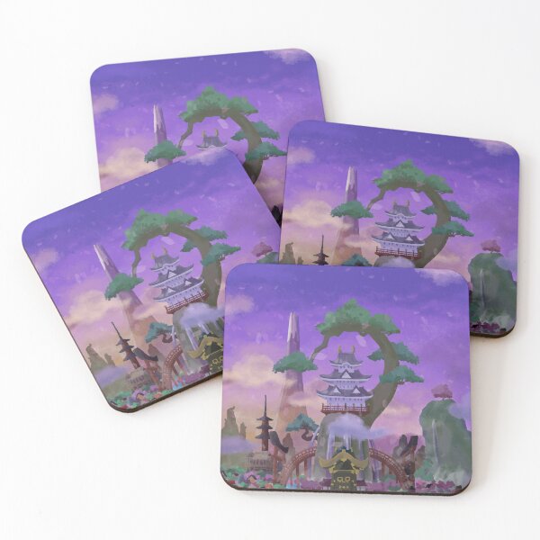 Item preview, Wano Country Landscape - One piece designed and sold by AnimeArtifacts.