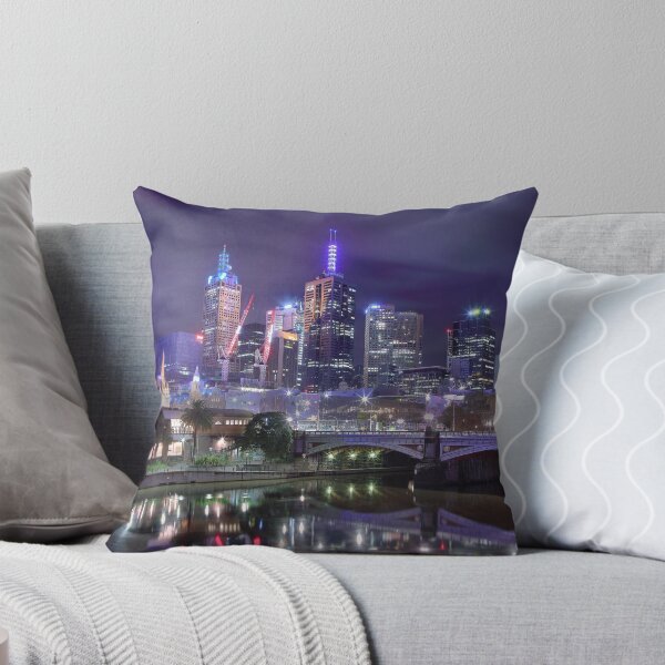 Item preview, Melbourne CBD at Southbank by Night designed and sold by Pontian69.