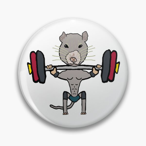 Item preview, Gym Rat Weightlifting designed and sold by Mark-Ewbie.