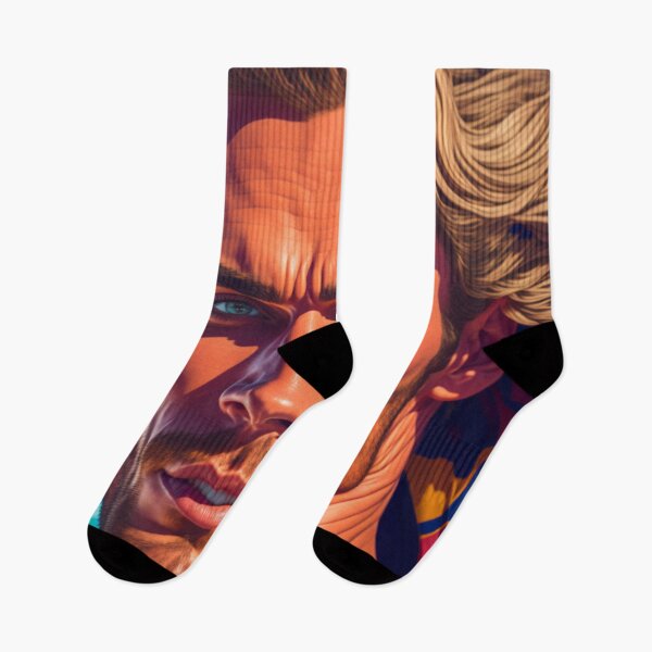 Item preview, Portrait of handsome surfer designed and sold by likbatonboot.