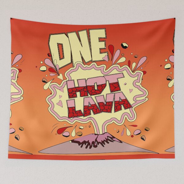 Item preview, Poppy's One Hot Lava designed and sold by Maarka Creative Studio.