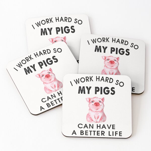 Item preview, I Work Hard So My Pigs Can Have A Better Life Raglan Baseball Ee designed and sold by BriceOrtega.