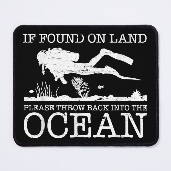 Item preview, If Found On Land Scuba Diving  Funny Diver Gift  designed and sold by BriceOrtega.