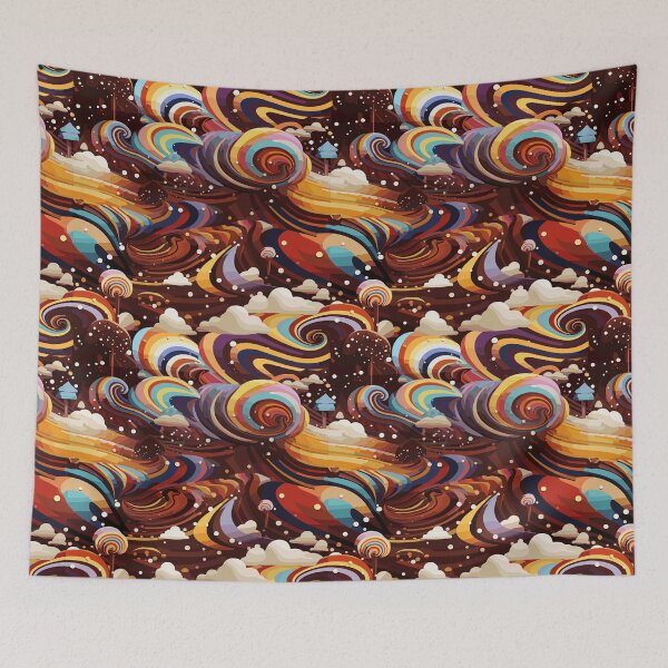 Item preview, CocoDreams: Psychedelic Chocolate Wonderland Design Collection designed and sold by KaonDesign.