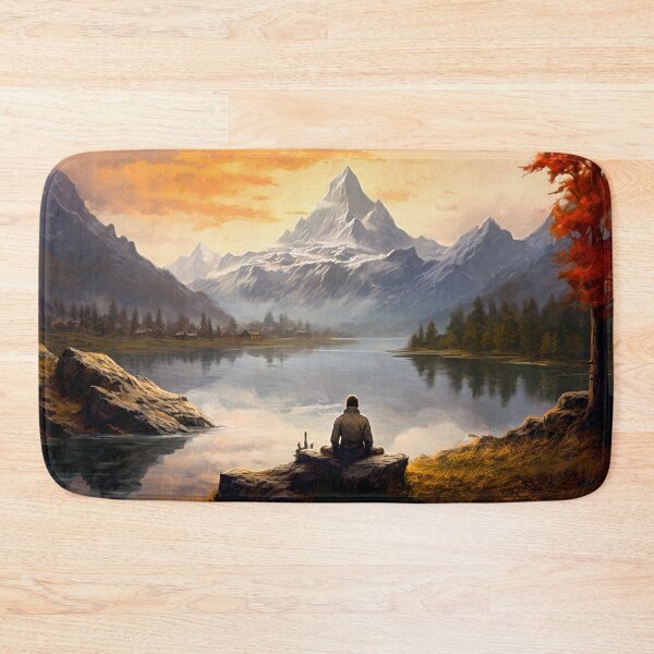 Item preview, Tranquil Tapestry: A Captivating Countryside Retreat designed and sold by EscapeWithMe.