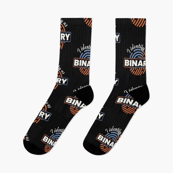 Item preview, I Identify As Binary designed and sold by bettercolors.