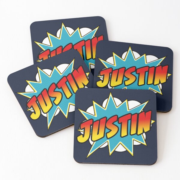 Item preview, Justin Name Comic Book Superhero designed and sold by Rixta82.