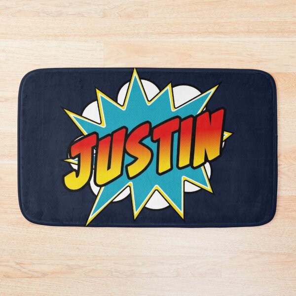 Item preview, Justin Name Comic Book Superhero designed and sold by Rixta82.