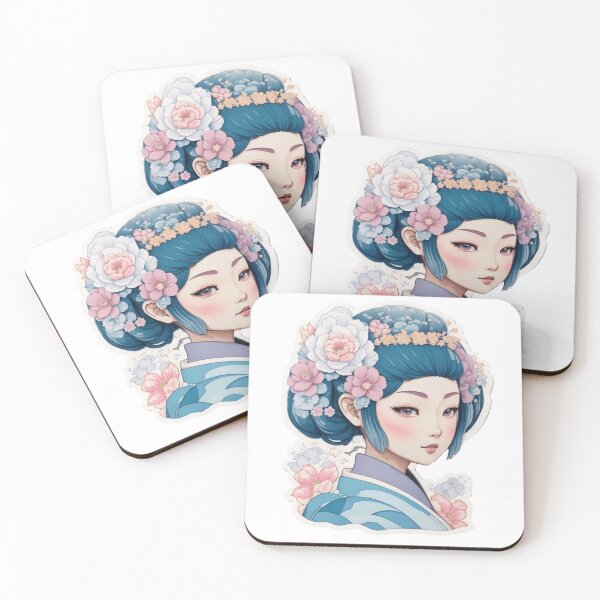 Item preview, Floral Graceful Geisha designed and sold by DetHim.
