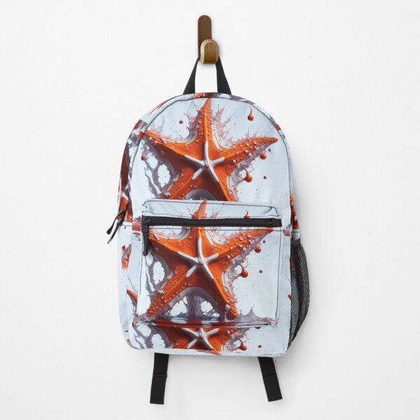 Item preview, Seastar Starfish Splash Art Painting Design Print designed and sold by randomtdesigns.