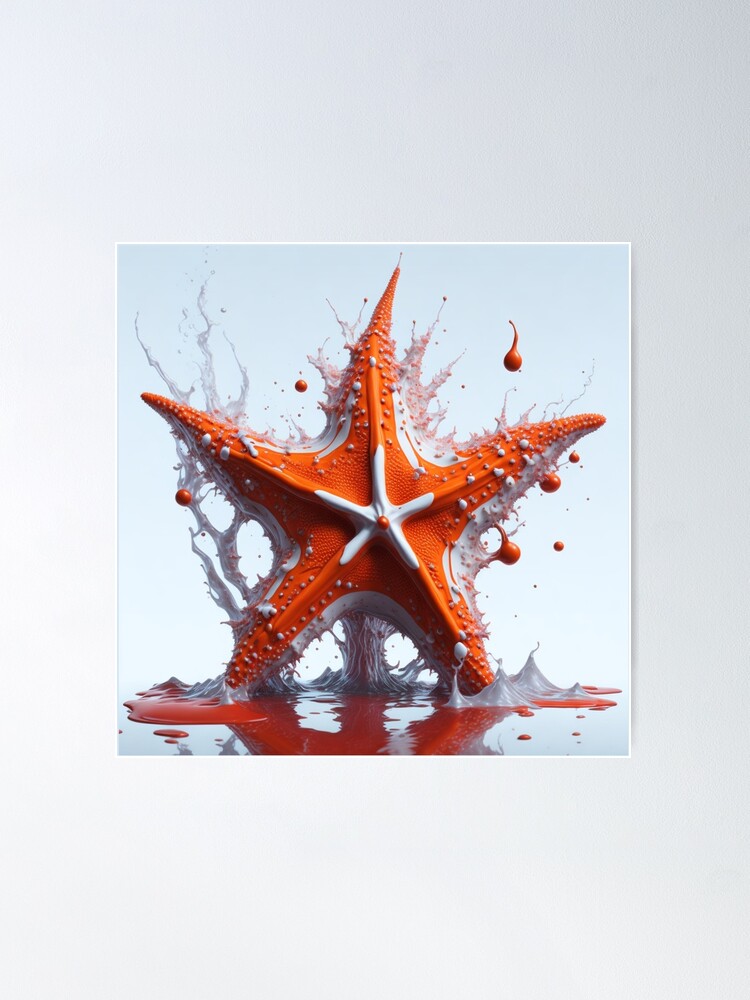 Starfish Texture Art