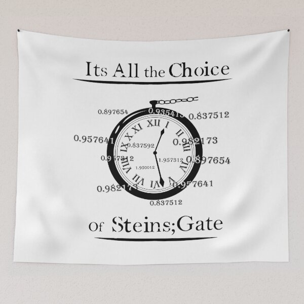 Item preview, the choice of steins gate    	 designed and sold by takjoroi28.