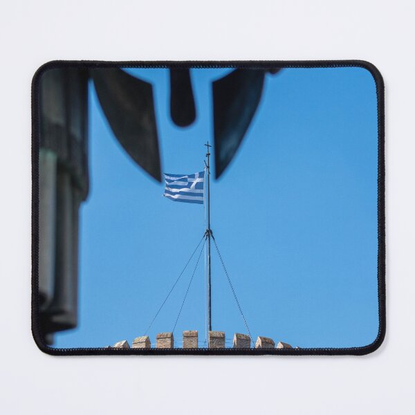 Item preview, King Philip of Macedonia Greek Flag and The White Tower designed and sold by Pontian69.
